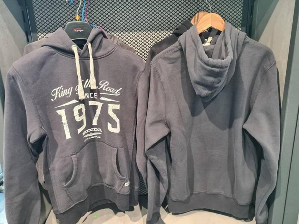 Felpa con cappuccio "King of the road" Honda (2)