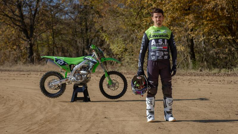 Kawasaki punta in alto con Davide Soreca