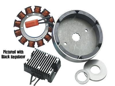 Kit ricarica 32 Ampere cromato per FL, FX, FXR Dy 