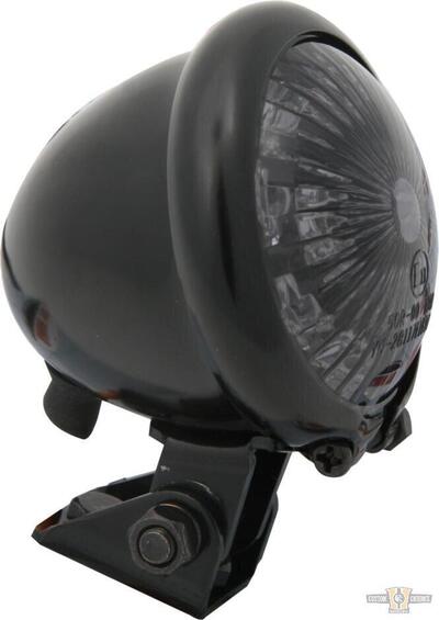 Faro posteriore Bates Led nero omologato Custom Ch 