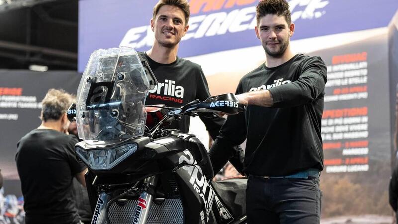 Cerutti e Montanari Back To Africa (Thanks Aprilia) [VIDEO]