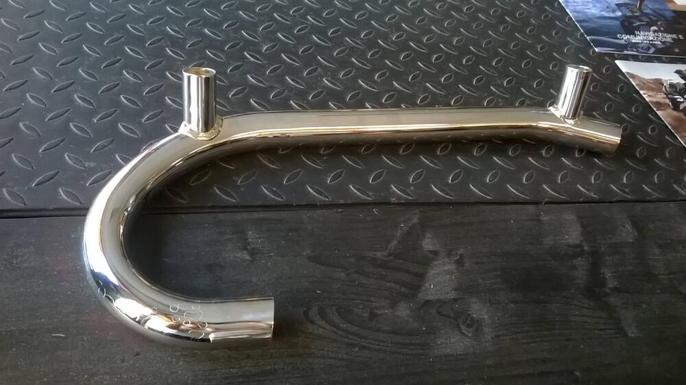 COLLETTORE SCARICO SINISTRO BMW R80 R100 (2)