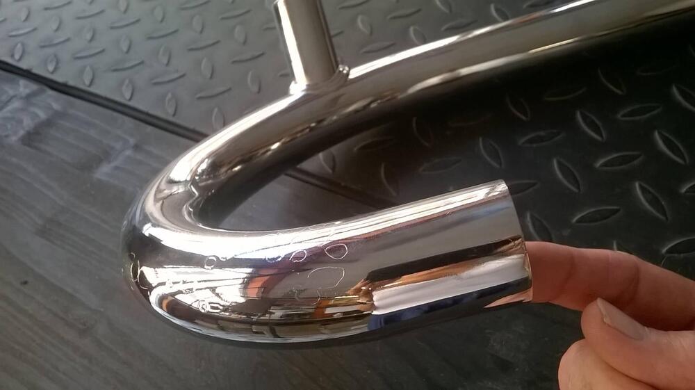 COLLETTORE SCARICO SINISTRO BMW R80 R100 (4)