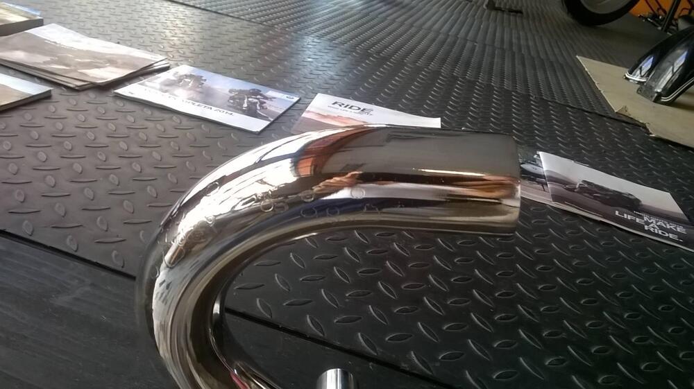 COLLETTORE SCARICO SINISTRO BMW R80 R100 (7)