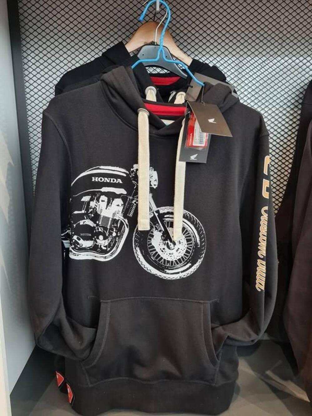 Felpa con cappuccio "Cb custom built" Honda