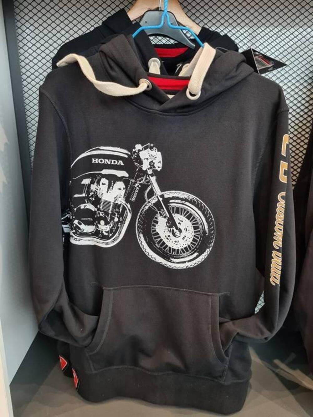 Felpa con cappuccio "Cb custom built" Honda (2)