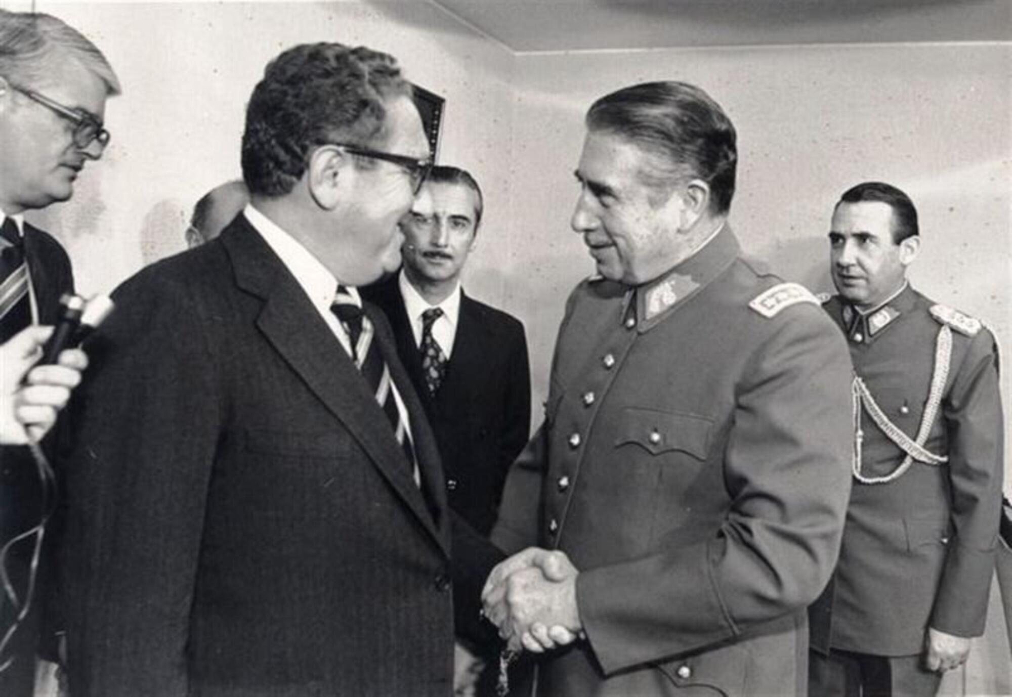 Henry Kissinger e Pinochet
