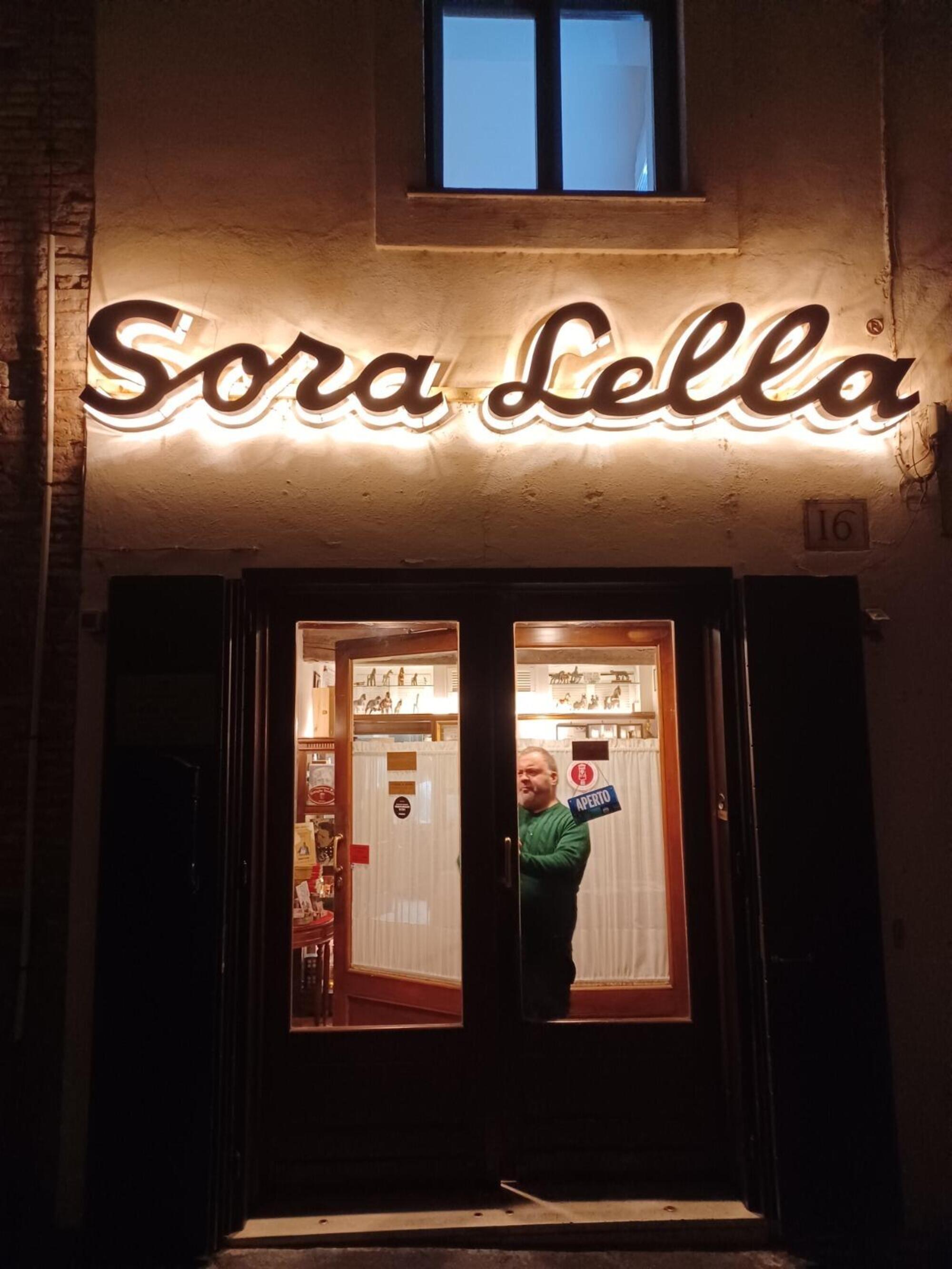 Il ristorante Sora Lella a Roma