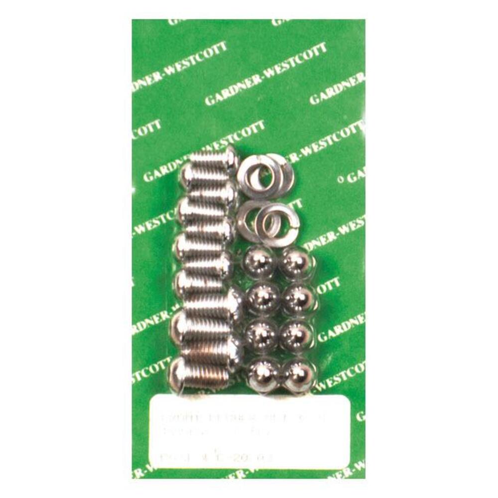 Viti montaggio parafango anteriore cromate per Spo 