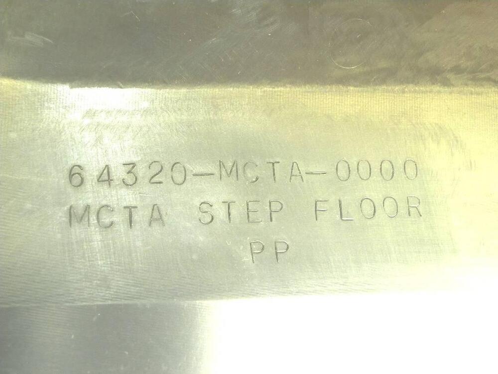 Cover tunnel centrale con pedane poggiapiedi Honda (8)