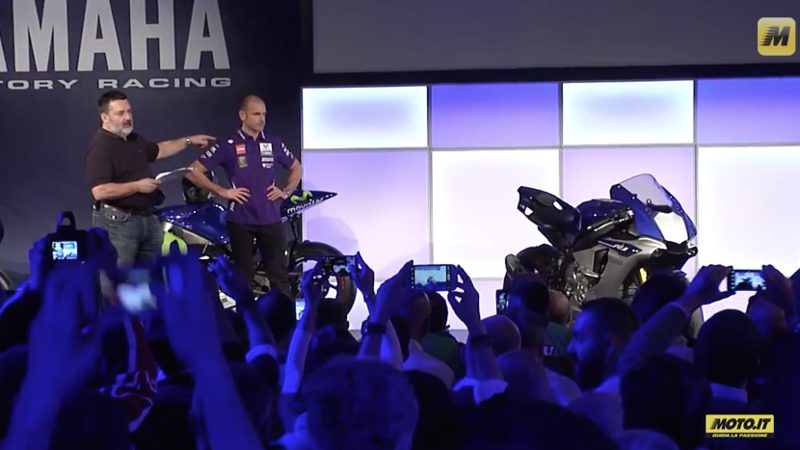 Yamaha YZF-R1: analizzata nel reparto corse MotoGP