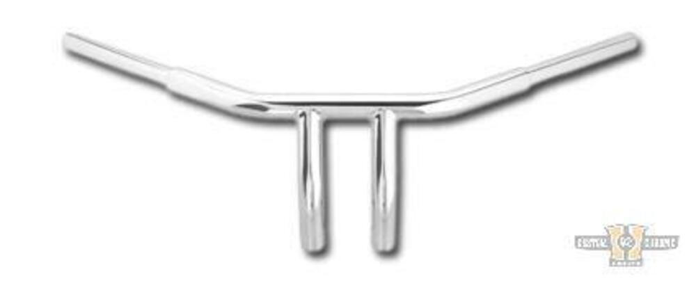 Manubrio T Bar pullback 1-1/4" alto 10" Largo 77cm 