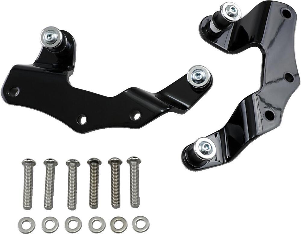 Kit montaggio 4 punti a sgancio rapido nero per To 