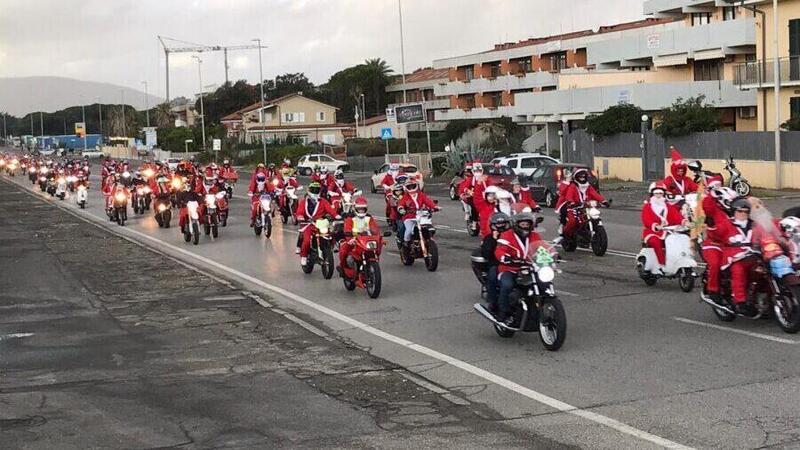 Moto Club Massa: arrivano i Babbo Natale in moto