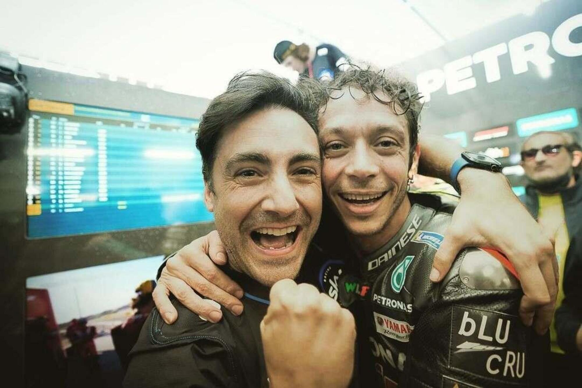 Valentino Rossi e Pablo Nieto