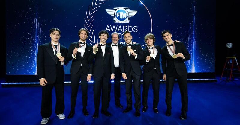 FIM Awards: Italia protagonista con 6 piloti