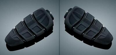 Pedaline Kuryakyn Kinetic nere senza adattatori Ku 