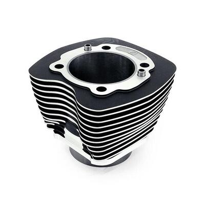 Cilindro nero Per Dyna, Softail e Touring 95&rdquo; e 10 