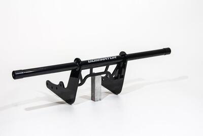 Crash Bar anteriore Dominator nero per Softail dal 