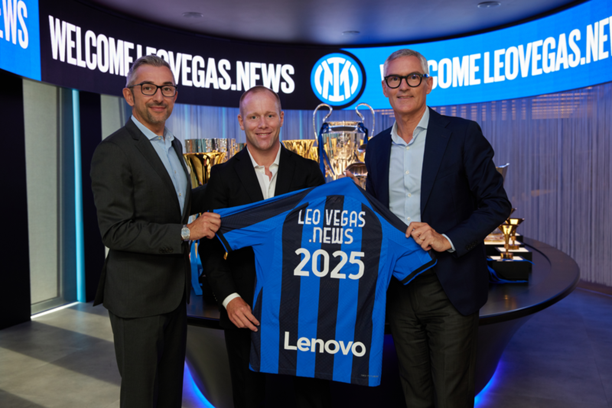 L&#039;Inter e lo sponsor LeoVegas.news