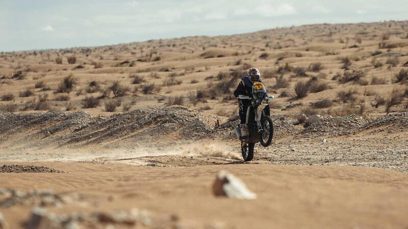 Mal d&#039;Africa in moto. L&#039;abbiamo preso: tutta colpa del Bottu (Training)