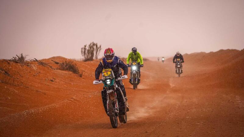 Nel Sahara piove una volta all&#039;anno. E noi l&#039;abbiamo presa!