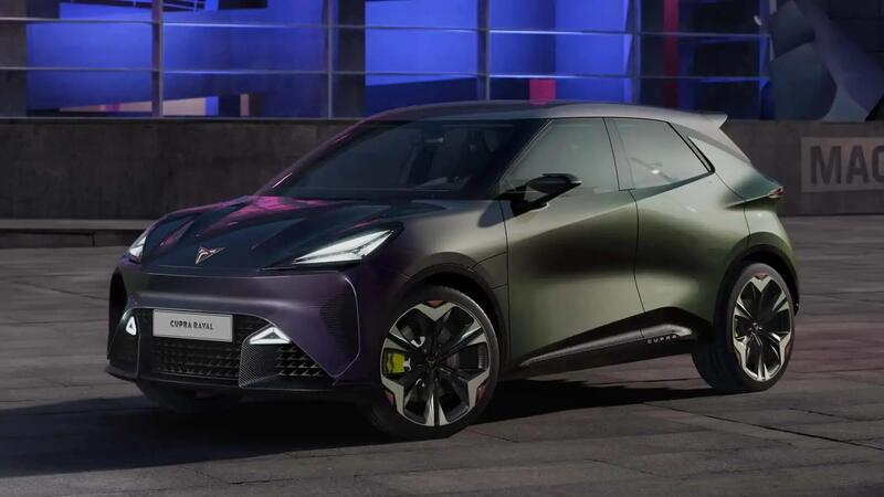 La concept Cupra Raval elettrica