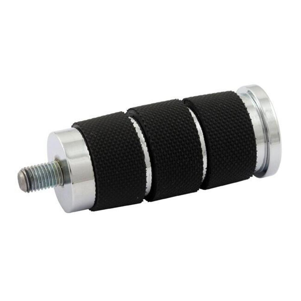 Pedalino Cambio Avon Air Cushion gomma nera, croma