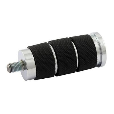 Pedalino Cambio Avon Air Cushion gomma nera, croma