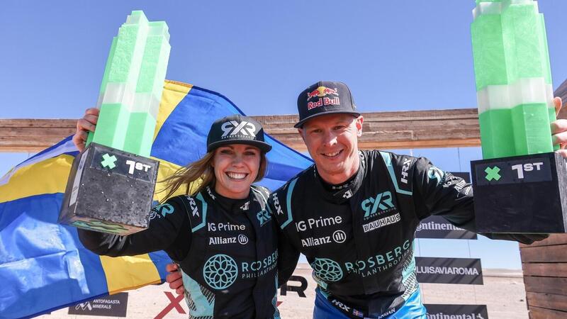 Extreme E 2023. Kristoffersson e Ahlin-Kottulinsky, RXR Team, ancora Campioni