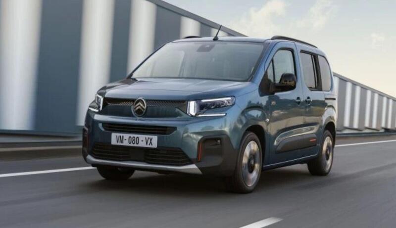 Citroen Berlingo: anche lui elettrico, con il look della C3