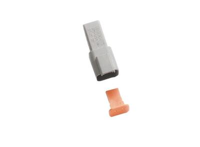 Spinotto femmina a 2 fili - grigio - DT Series Cus 