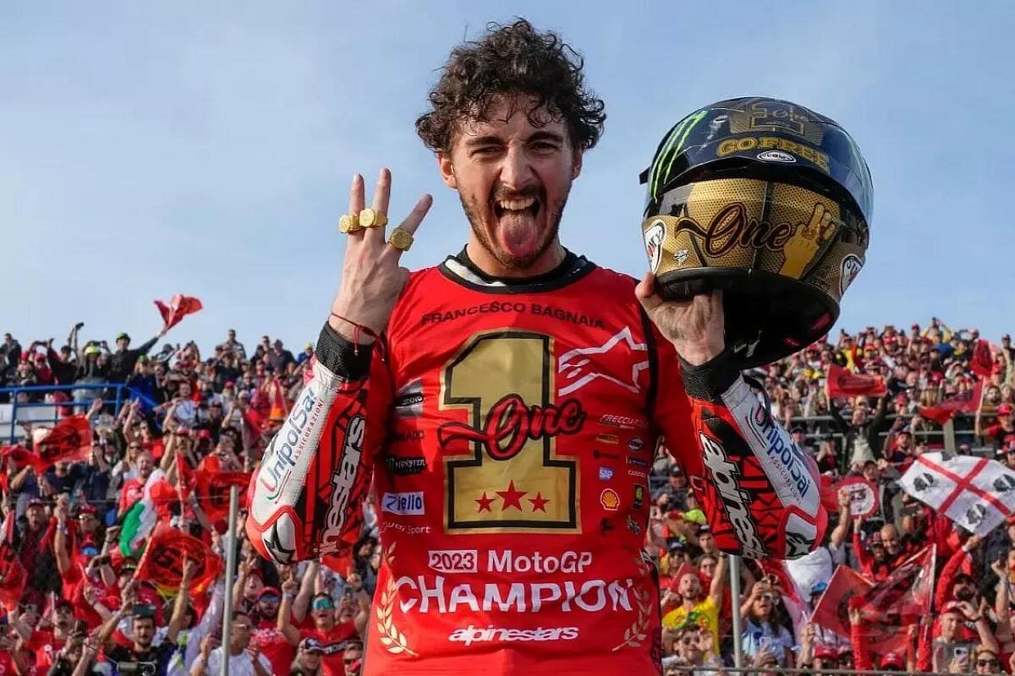 Francesco Pecco Bagnaia Campione del mondo MotoGP 2023