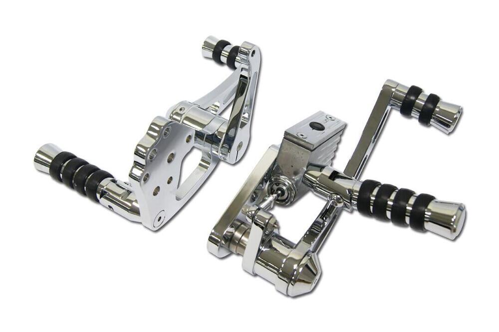 Comandi avanzati cromati pompa freno da 3/4" per S 