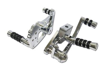 Comandi avanzati cromati pompa freno da 3/4" per S 