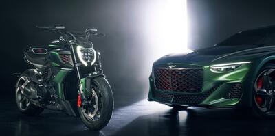 Ducati Diavel for Bentley: la nuova opera d&rsquo;arte della Casa di Borgo Panigale [GALLERY]