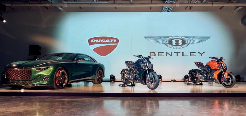 Ducati Diavel for Bentley: la nuova opera d&rsquo;arte della Casa di Borgo Panigale [GALLERY]