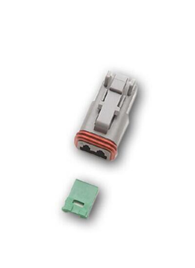 Spinotto maschio a 2 fili - grigio - DT Series Cus 