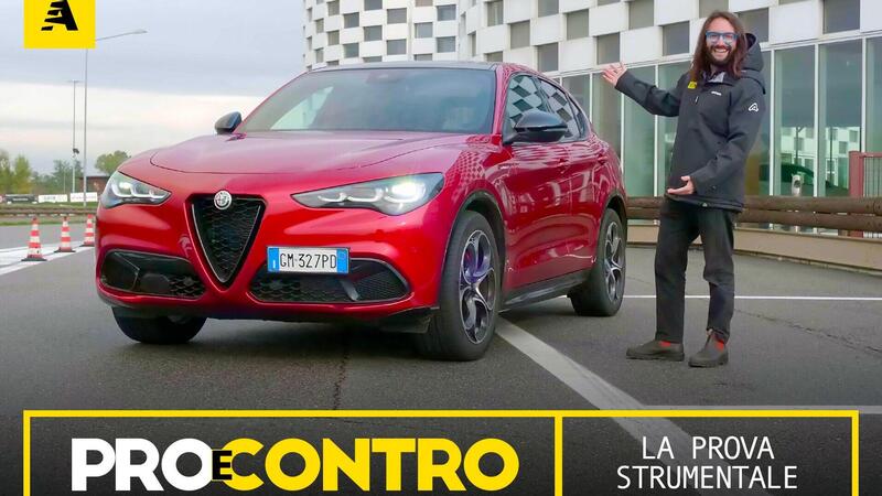 Alfa Romeo Stelvio restyling 2023: Pro e Contro. Ecco la nostra prova strumentale e tutti i numeri della pagella [VIDEO]