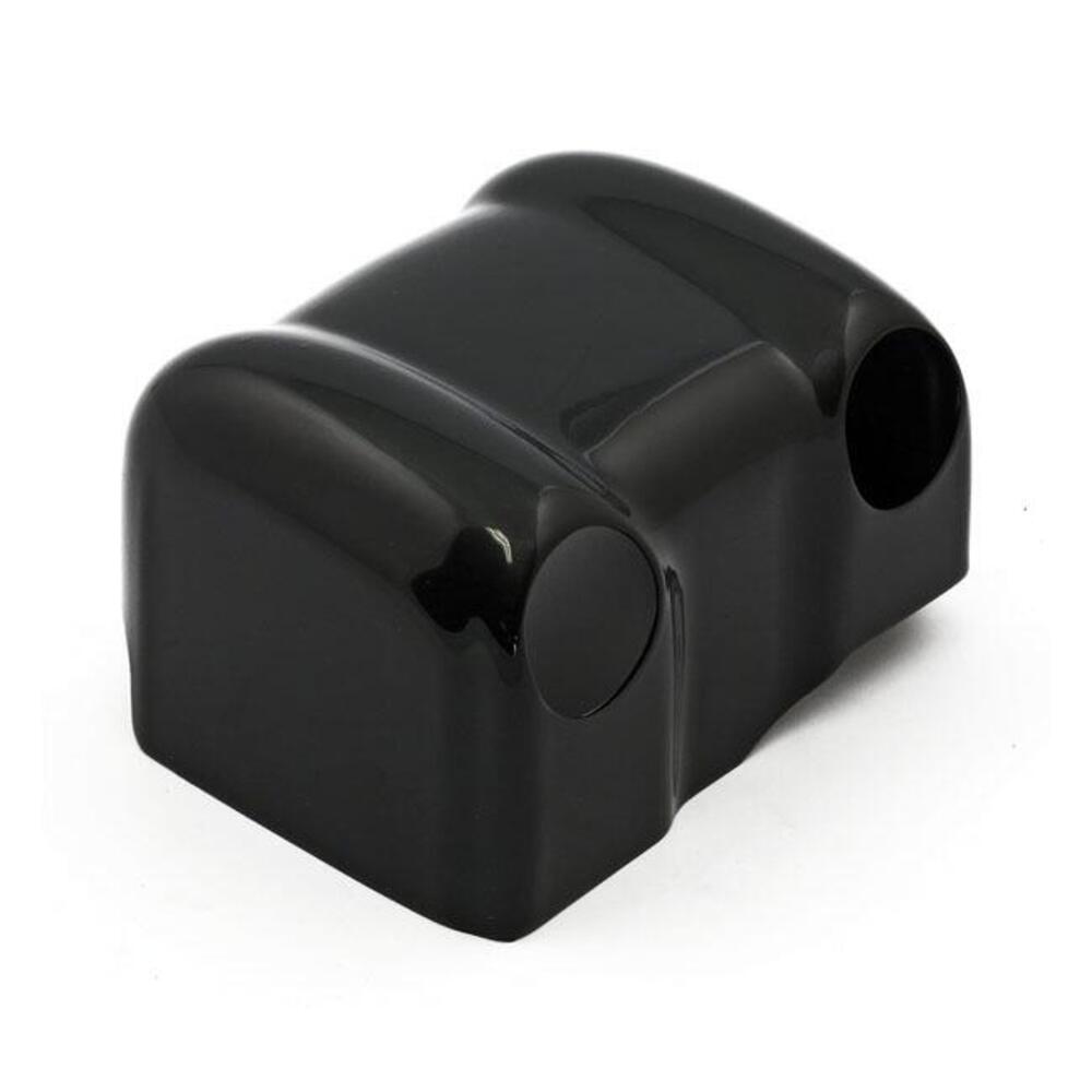 Coperchio bobina nero liscio Per Softail*** dal 20 