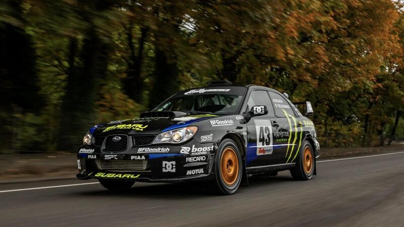 Ken Block: all&rsquo;asta la sua mitica Subaru Impreza 2.5 RS del 2004