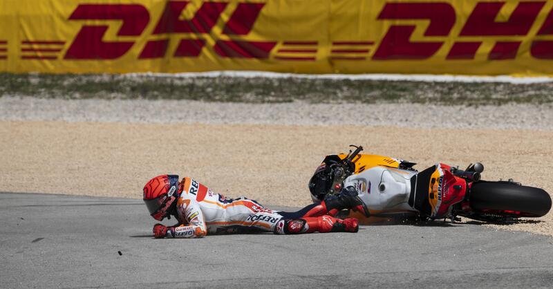 MotoGP 2023. Anche nel 2023 Marc M&aacute;rquez &egrave; il pilota con pi&ugrave; cadute (e ha fatto il record personale)