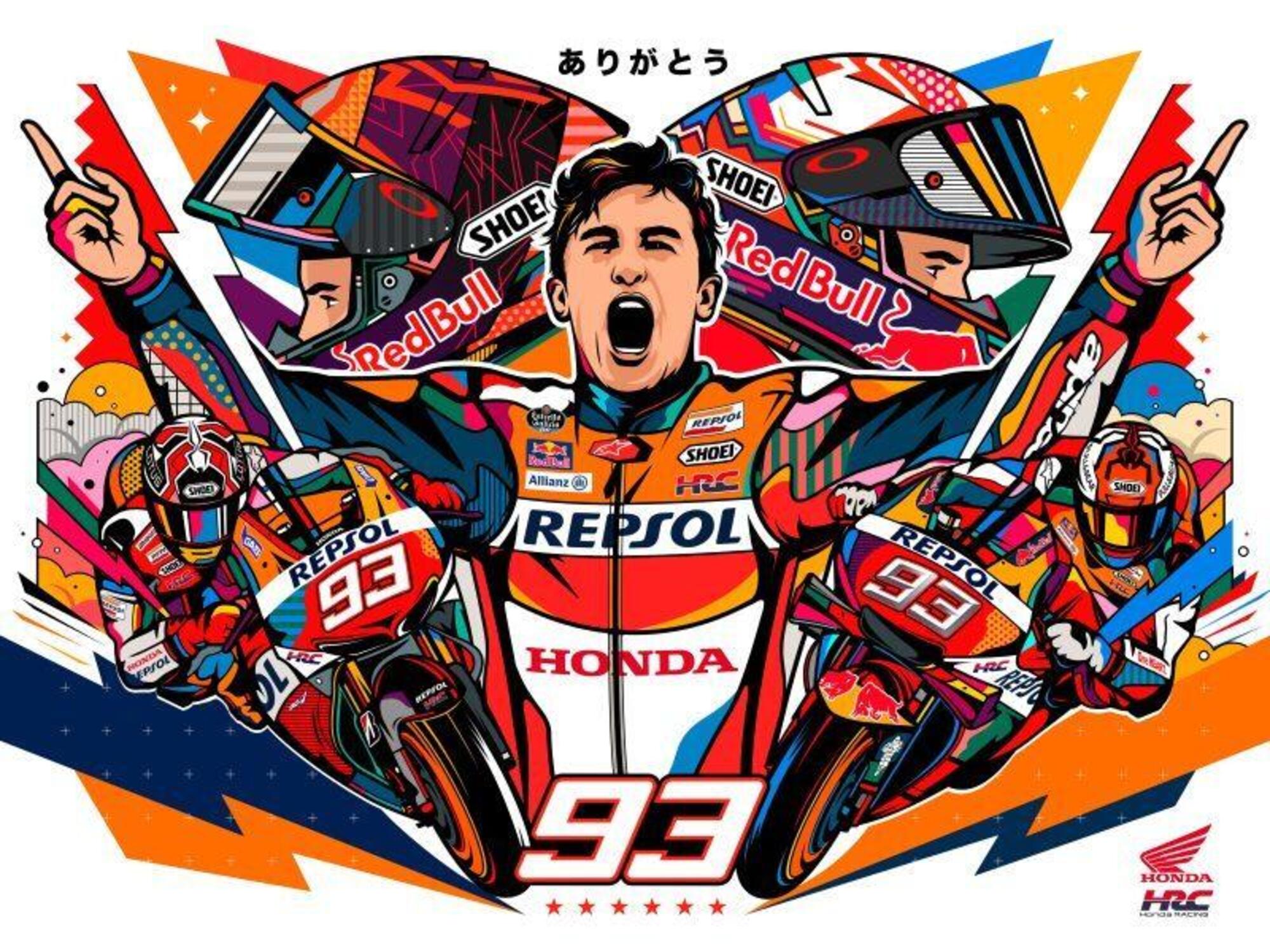 Marc Marquez book cover MotoGP Honda