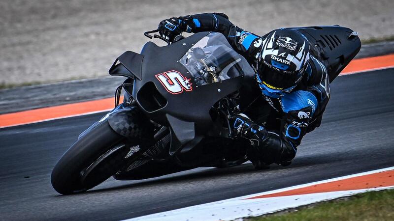 Zarco nel test di Valencia