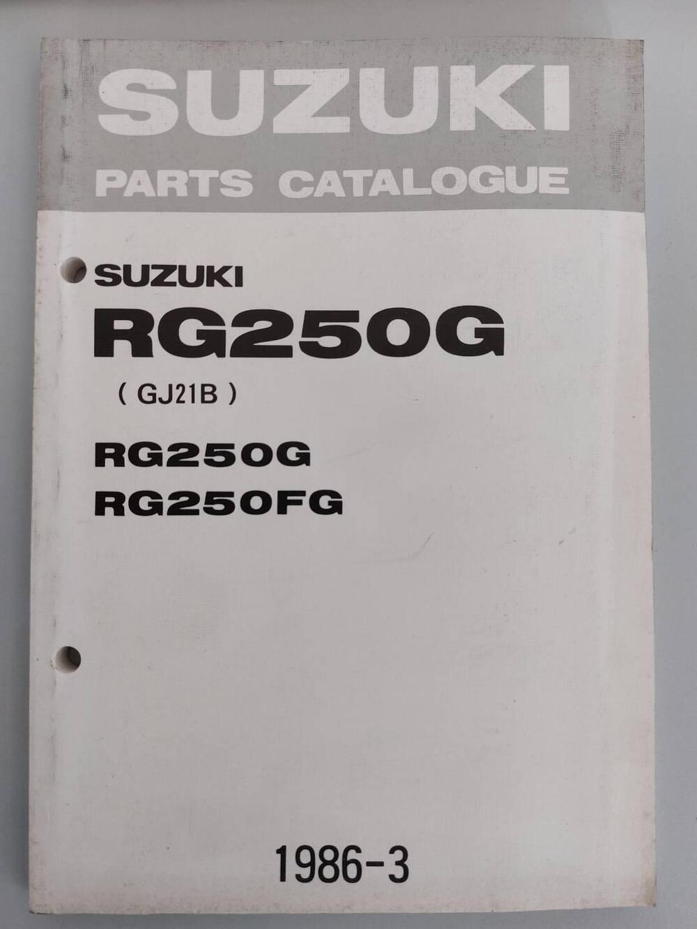Catalogo ricambi Suzuki RG2500G