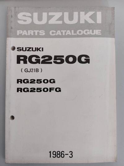 Catalogo ricambi Suzuki RG2500G