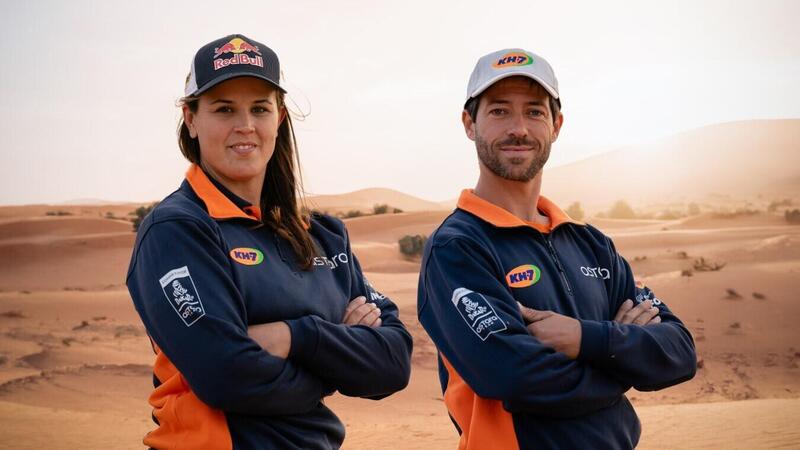 Dakar 2024. Astara, Laia Sanz, Maurizio Gerini