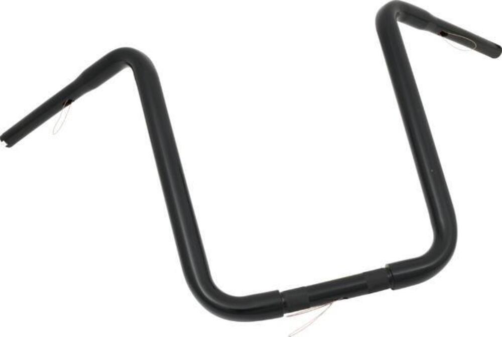 Manubrio Ape Hanger 1-1/4" alto 17" nero senza fos Santee
