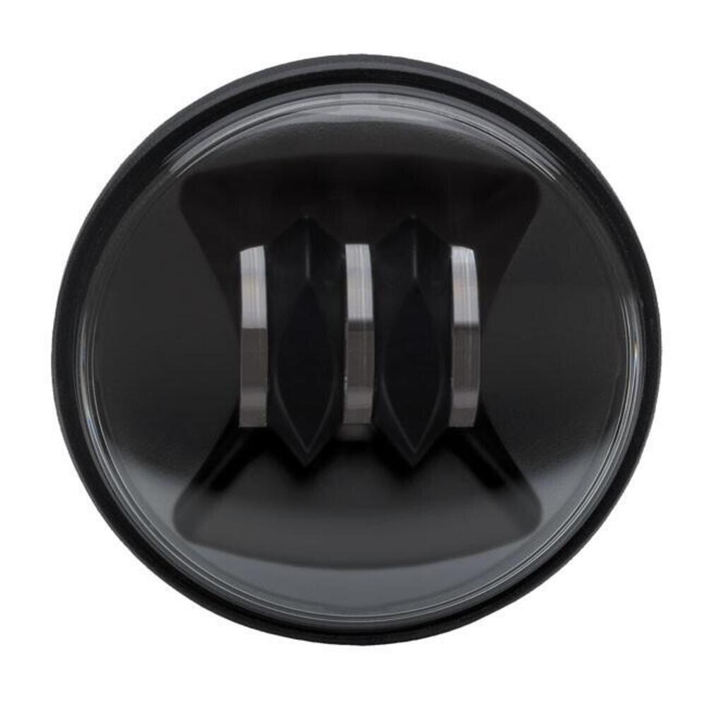 Parabola 4,5" LED omologata nera Speaker 