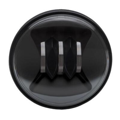 Parabola 4,5" LED omologata nera Speaker 